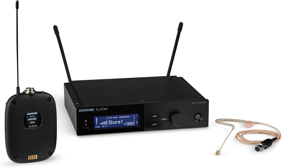 Shure SLXD14+/85M Digital Wireless Lavalier System - G57 Band