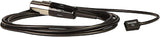 Shure WL93-6 Series Subminiature Condenser Lavalier Microphones, WL93-6 Black, with 6-Foot (1.9 m) Cable