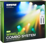 Shure BLX288/SM58 Dual-Channel Wireless Audio System H11 Band (572–596 MHz) – BLX88 Receiver, (2) BLX2 Transmitters with SM58 Dynamic Mic, Up to 14 Hr Battery, 300 ft Range