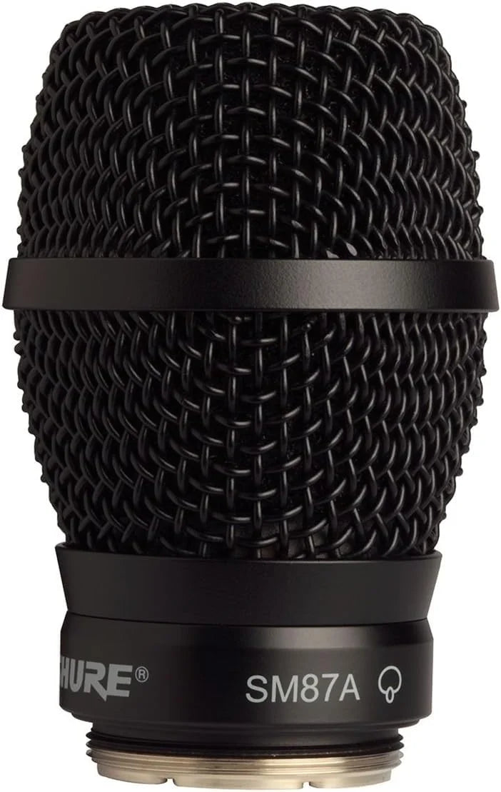 Shure ULXD2/SM87 Handheld Transmitter with SM87 Vocal Mic Capsule - for use with ULX-D Digital Wireless Microphone Systems, Receiver Sold Separately | H50 Band (ULXD2/SM87=-H50)