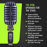 Shure Super 55 Deluxe Supercardioid Dynamic Vocal Microphone