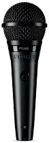 Shure PGA57 Dynamic Microphone - Professional Quality Instrument Mic with Cardioid Pick-up Pattern, 3-in XLR Connector, 15' XLR-to-XLR Cable, Stand Adapter and Zipper Pouch, (PGA57-XLR)