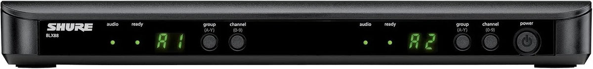 Shure BLX288/PG58 Dual Wireless Vocal System - H10 Band