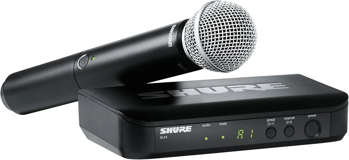 Shure BLX24/SM58 Wireless Vocal Microphone System - H10 Band