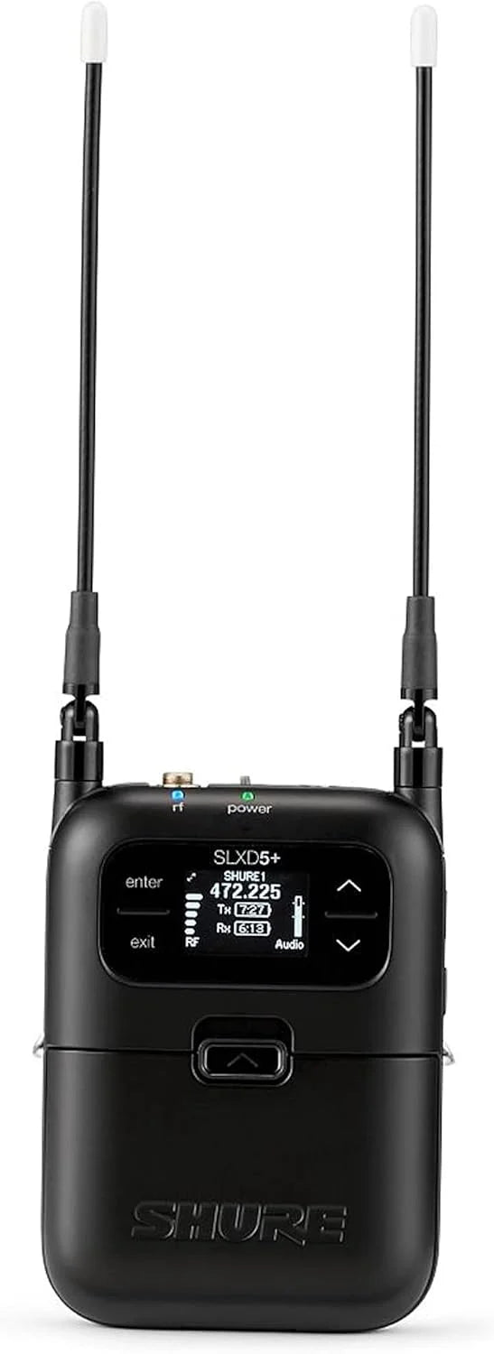 Shure SLXD5+ Portable Single-Channel Wireless Receiver