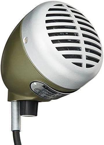 Shure 520DX Green Bullet Dynamic Microphone