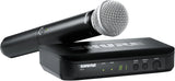 Shure BLX24/SM58 Wireless Microphone System - 14-Hour Battery Life, 300 ft Range, UHF | Includes SM58 Handheld Vocal Mic, Single Channel Receiver | H9 Band (BLX24/SM58-H9)