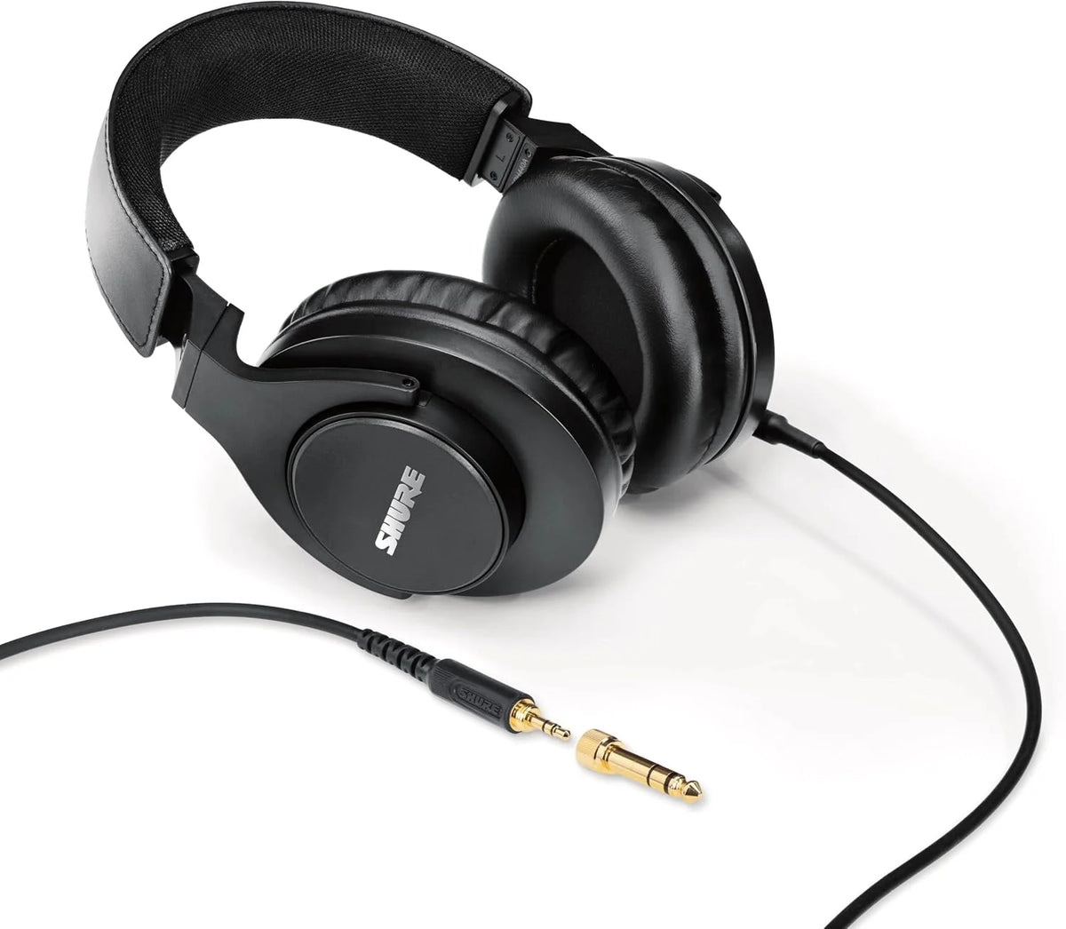 Shure SRH440A Over-Ear Wired Studio Headphones for Recording