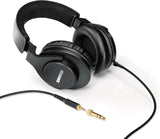 Shure SRH440A Over-Ear Wired Studio Headphones for Recording