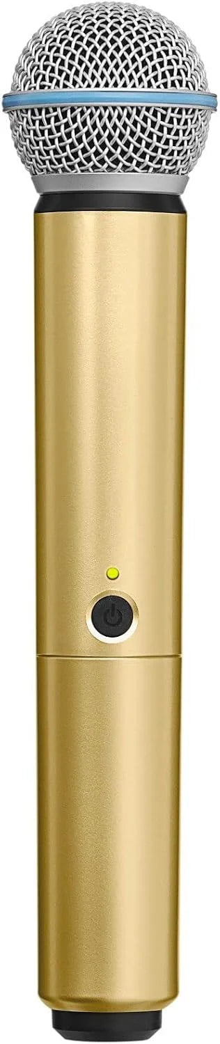 Shure WA713-GLD Colored Handle Only for BLX2/SM58 and BLX2/BETA58A Wireless Transmitters (Gold)