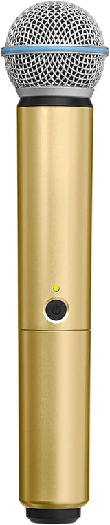 Shure WA713-GLD Colored Handle Only for BLX2/SM58 and BLX2/BETA58A Wireless Transmitters (Gold)
