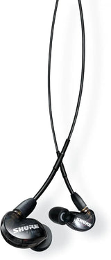 Shure AONIC 215 Wired Sound Isolating Earbuds, Clear Sound, Single Driver, Secure in-Ear Fit, Detachable Cable, Apple & Android Compatible, Black