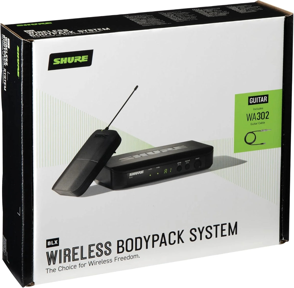 Shure BLX14 Wireless Guitar System - H10 Band