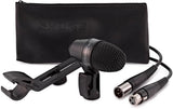 Shure PGA56 Dynamic Microphone - with Cardioid Pick-up Pattern, Swivel-Mount Dynamic Snare/Tom Microphone with AP56DM Drum Mount (PGA56-XLR)