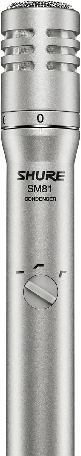 Shure SM81-LC Cardioid Condenser Instrument Microphone