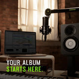 Shure SM4 XLR Studio Condenser Microphone Kit for Recording