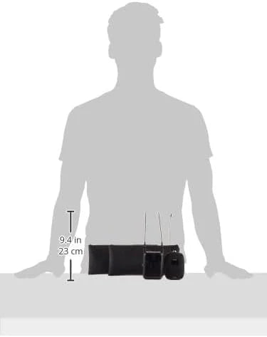 Shure SLXD15 Portable Digital Wireless Bodypack System with SLXD1 Bodypack Transmitter and SLXD5 Single-Channel Portable Receiver - Microphone/Instrument Cable Sold Separately | H55 Band (SLXD15-H55)