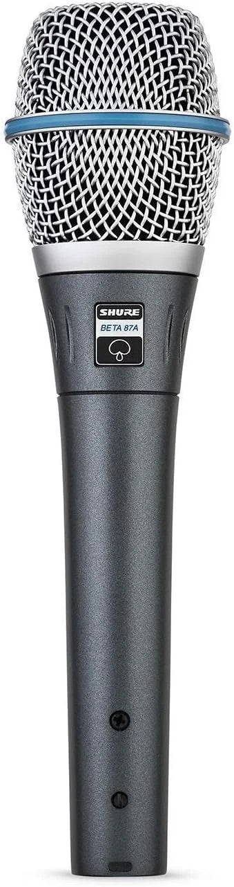 Shure BETA 87A Condenser Vocal Microphone with Pop Filter