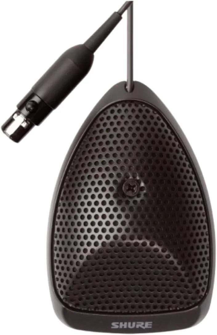 Shure MX391/C Condenser Microphone (Cardioid), Black