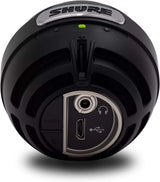 Shure MV5c Digital Condenser Microphone - All Black