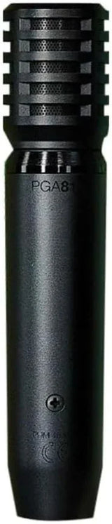 Shure PGA81 Condenser Microphone - with Cardioid Pick-up Pattern,Condenser Instrument Microphone (PGA81-XLR)