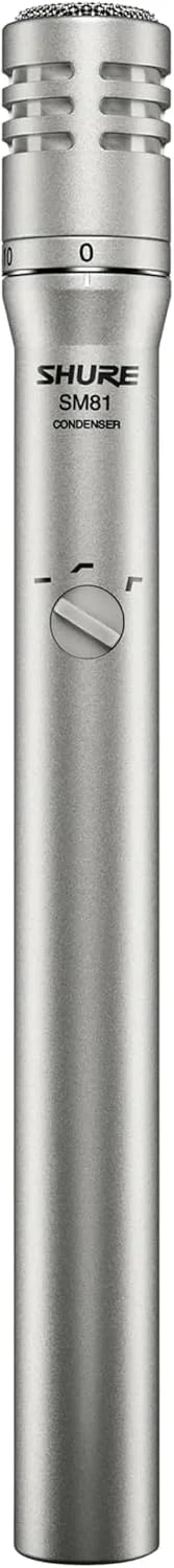 Shure SM81-LC Cardioid Condenser Instrument Microphone