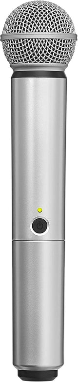 Shure WA713-SIL Colored Handle Only for BLX2/SM58 and BLX2/BETA58A Wireless Transmitters (Silver)