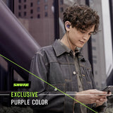 Shure SE215 SPE PRO Sound Isolating Wired Earbuds - Purple