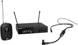Shure SLXD14/SM35 Digital Wireless Microphone System - Includes SLXD1 Bodypack Transmitter with SM35 Headset Mic & SLXD4 Single Channel Rack Mount Receiver | G58 Band (SLXD14/SM35-G58)