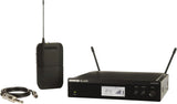 Shure BLX14R Rack-Mount Instrument Audio System H9 Band (512–542 MHz) – BLX4R Receiver, BLX1 Bodypack & 1/4" Guitar Cable, Up to 14 Hr Battery, 300 ft Range