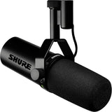 Shure SM7dB Dynamic Vocal Mic with Preamp for Streaming - Black
