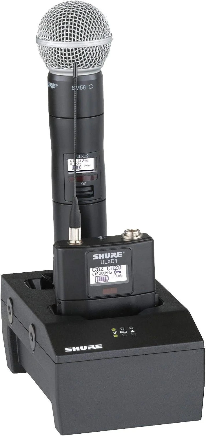 Shure ULXD1LEMO3 Bodypack Transmitter - for use with ULX-D Digital Wireless Microphone Systems, Receiver Sold Separately | J50A Band (ULXD1LEMO3=-J50A)