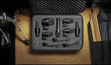 Shure PG ALTA 7-Piece Drum Microphone Kit for Performing and Recording Drummers - Includes Mics, Mounts and Cables with options for Kick Drums, Snare, Rack/Floor Toms, Congas and Cymbals (PGADRUMKIT7)