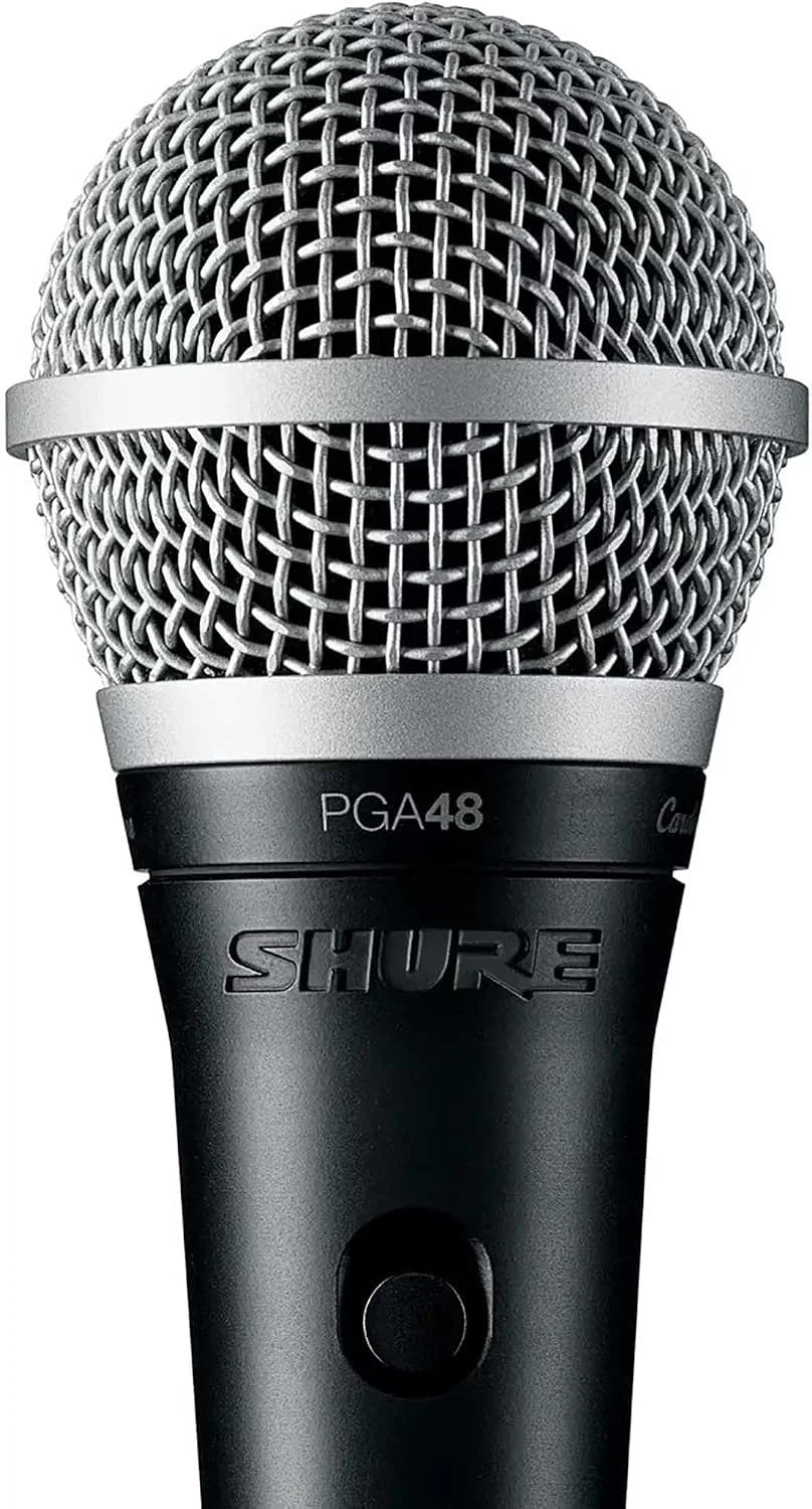 Shure PGA48 Cardioid Dynamic Vocal Microphone with XLR Cable