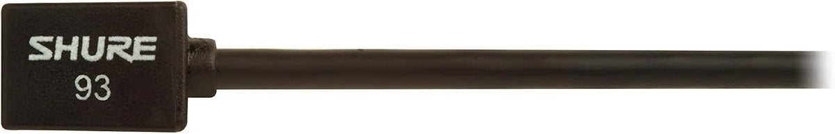 Shure WL93 Subminiature Condenser Lavalier Microphone - Black