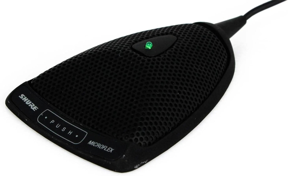 Shure MX392/C Condenser Microphone - Cardioid, Black