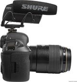 Shure VP83 LensHopper Camera-Mounted Condenser Shotgun Microphone for use with DSLR Cameras and HD Camcorders - Capture Detailed, High Definition Audio with Full Low-end Response