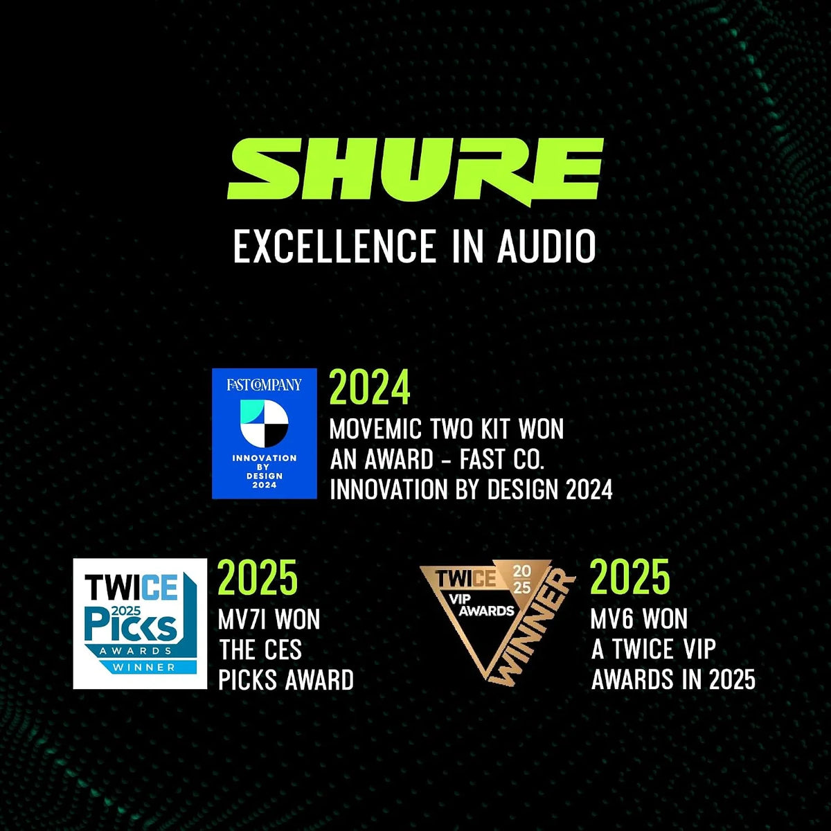 Shure SE215 PRO Sound Isolating Wired Earbuds - Black