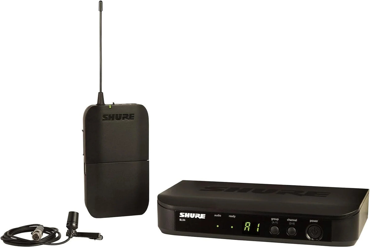 Shure BLX14/CVL Wireless Lavalier Microphone System - H10 Band
