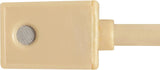 Shure WL93T Lavalier Condenser Microphone - Subminiature Size for Theater, Television, Broadcasting, Video & Film, TA4F/TQG Connector for use Wireless Bodypack Transmitters - Tan