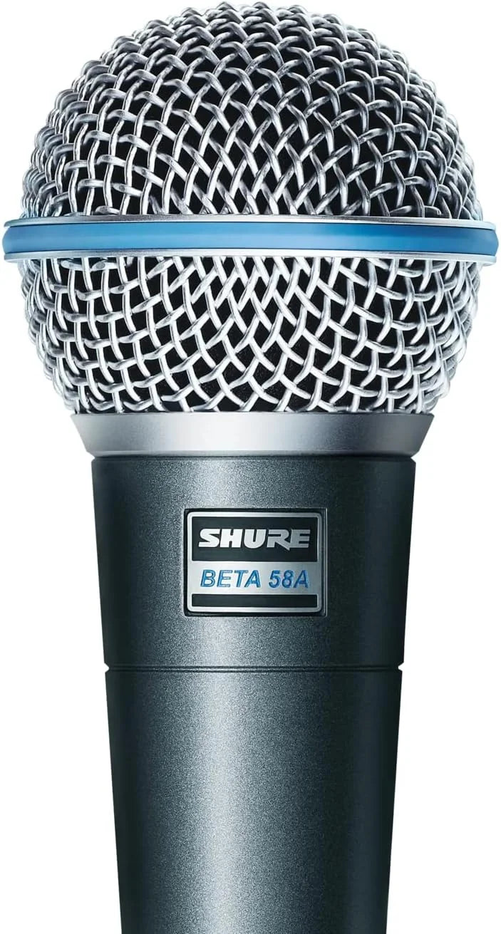 Shure BETA 58A Supercardioid Dynamic Vocal Microphone