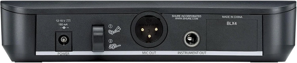 Shure BLX24/SM58 Wireless Vocal Microphone System - H10 Band