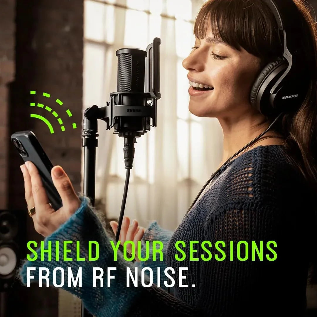Shure SM4 XLR Studio Condenser Microphone Kit for Recording