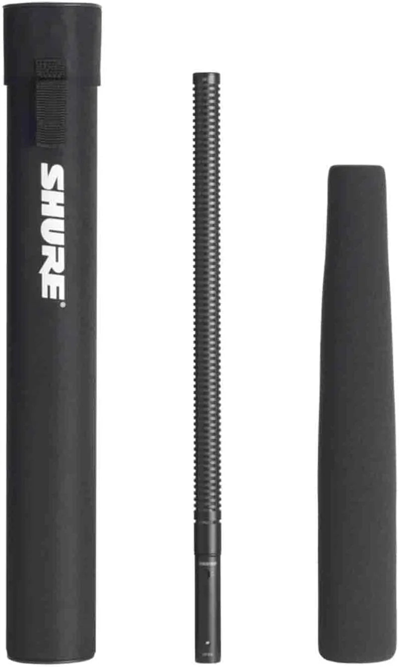 Shure VP89 Microphone - Premium Modular Dynamic Shotgun Mic | Medium, Narrow Pickup Angle (VP89M) for Audience Response, Talk Shows, Live Concerts