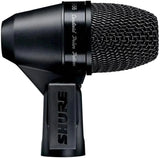 Shure PGA56 Dynamic Microphone - with Cardioid Pick-up Pattern, Swivel-Mount Dynamic Snare/Tom Microphone with AP56DM Drum Mount (PGA56-XLR)