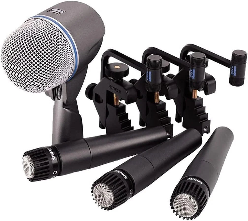 Shure DMK57-52 Drum Microphone Kit for Recording & Live Use