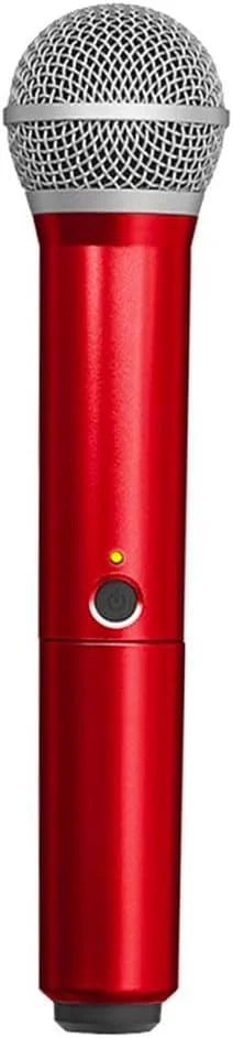 Shure WA712-RED Colored Handle Only for BLX2/PG58 Wireless Transmitters (Red)