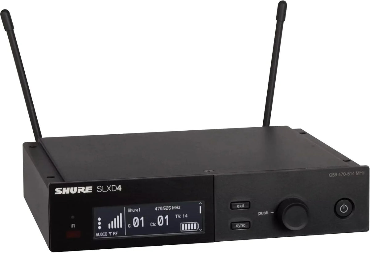 Shure SLXD14/85M Wireless Lavalier Microphone System - G58 Band