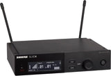 Shure SLXD14/UL4B Digital Wireless Microphone System - Includes SLXD1 Bodypack Transmitter, UL4B UniPlex Cardioid Lavalier Mic, and SLXD4 Receiver with 19" Rack Mount Kit | J52 Band (SLXD14/UL4B-J52)
