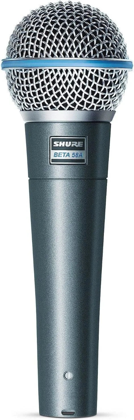Shure BETA 58A Supercardioid Dynamic Vocal Microphone